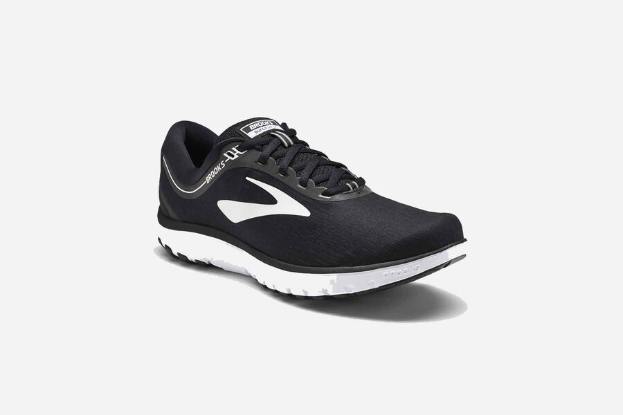 Brooks Pureflow 7 Road Loopschoenen Dames - Zwart/Wit - 236097QPK